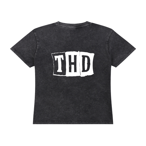 'CARDZ' Vintage Wash Drop Shoulder T-shirt