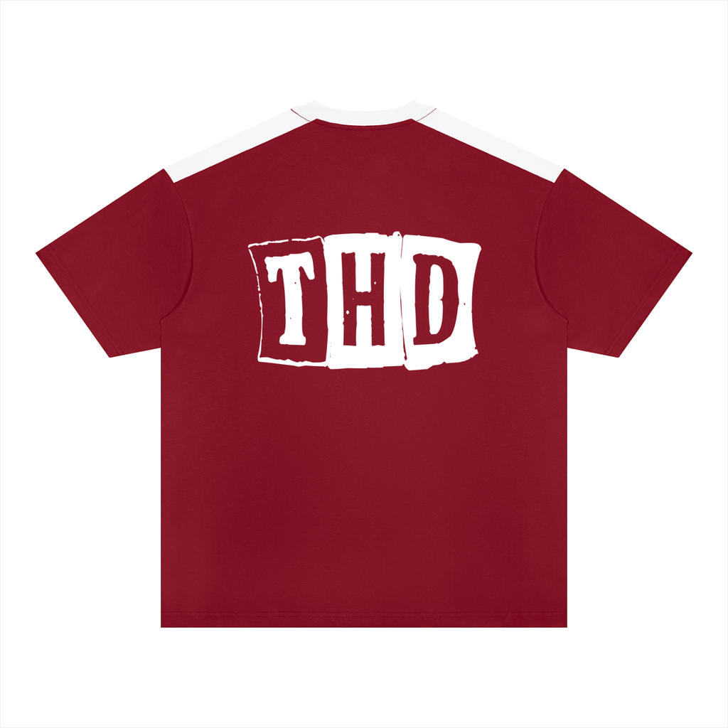 CARDZ Colour Block Loose T-Shirt