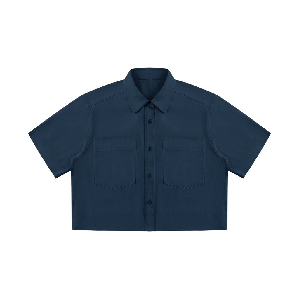 Crop Short Sleeve Shirt