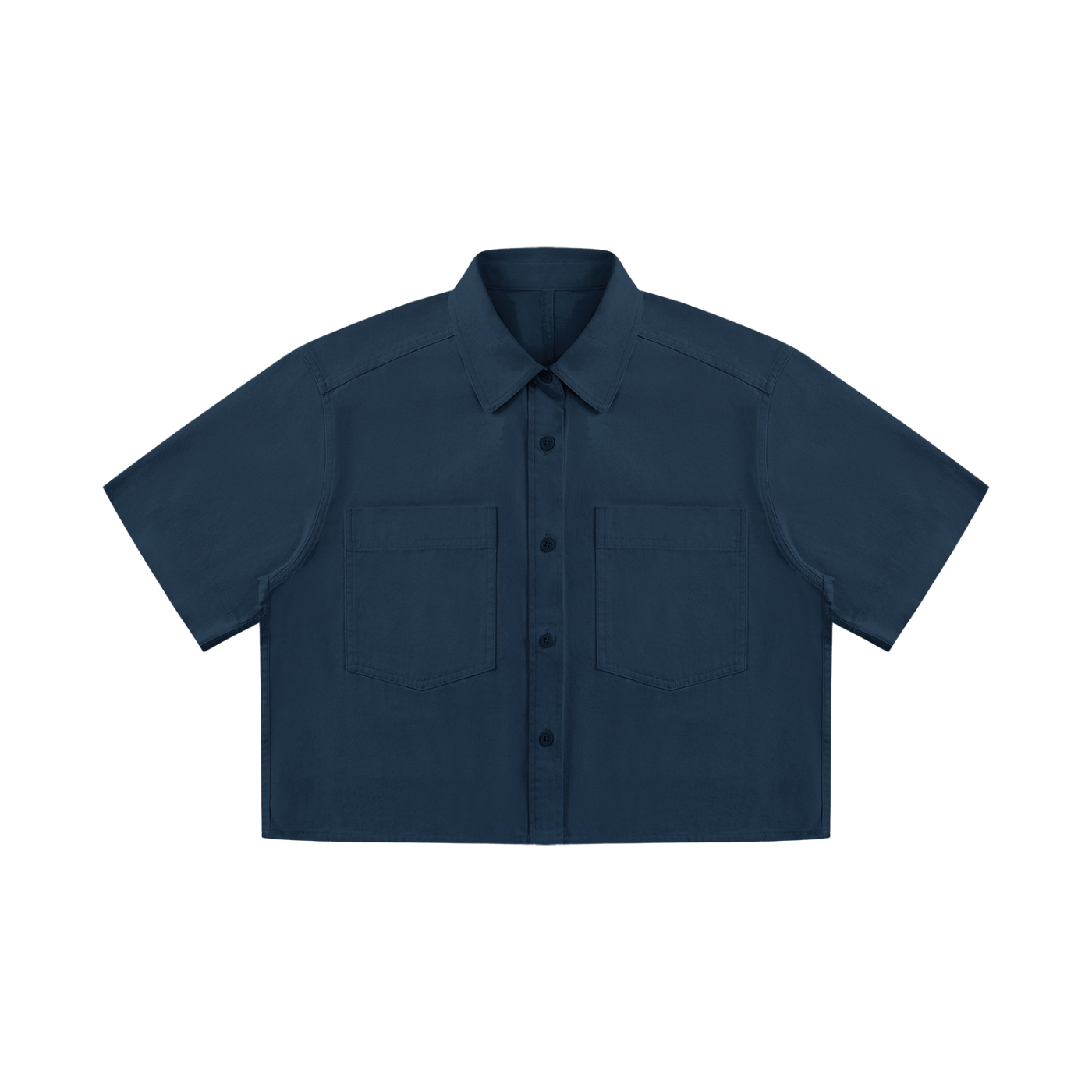 Crop Short Sleeve Shirt