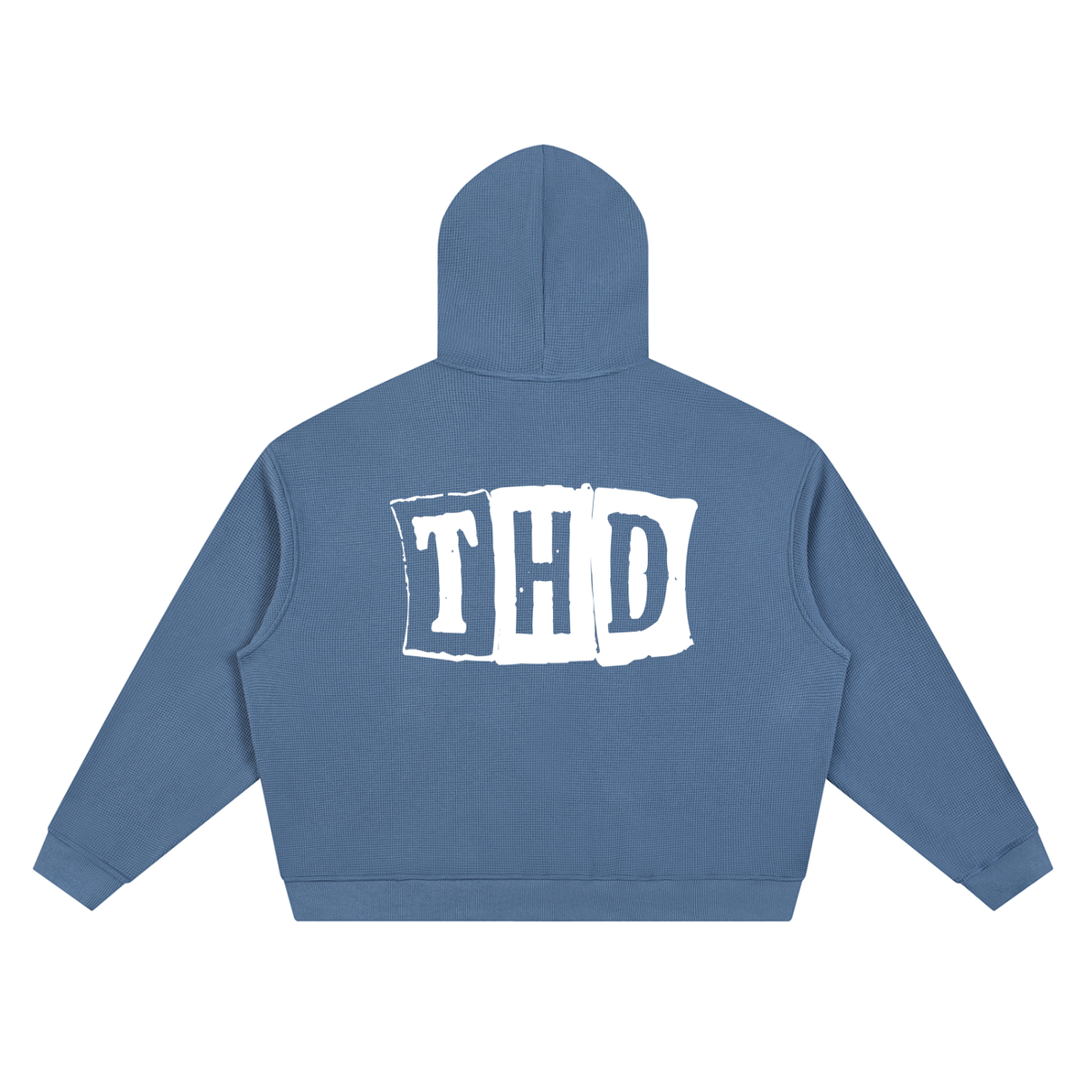 CARDZ Waffle Full Zip Hoodie