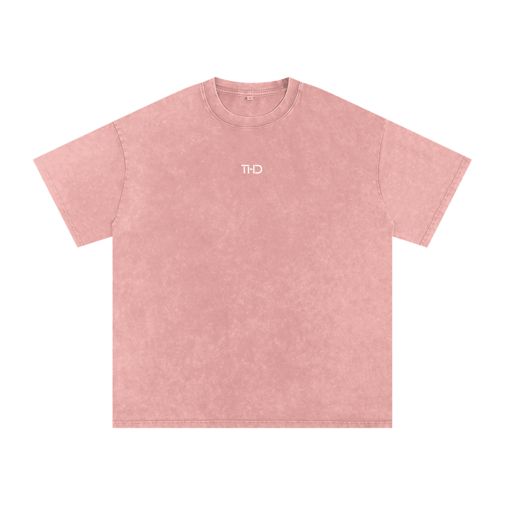 'CARDZ' Snow Washed Oversized T-Shirt