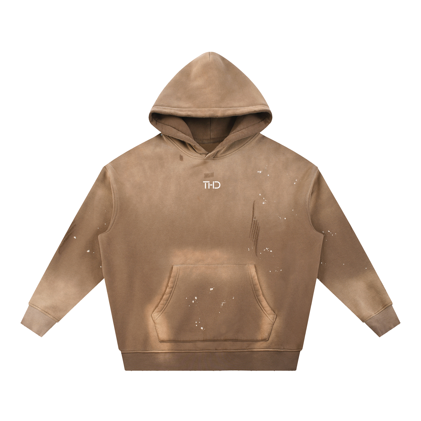 'CARDZ' Vintage Paint Splatter Hoodie