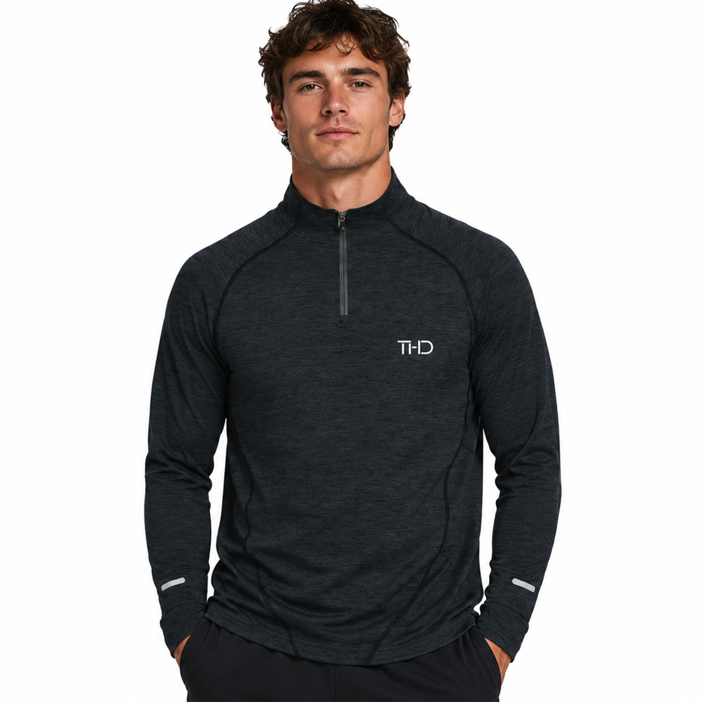 EYD Quarter-Zip Raglan T-Shirt