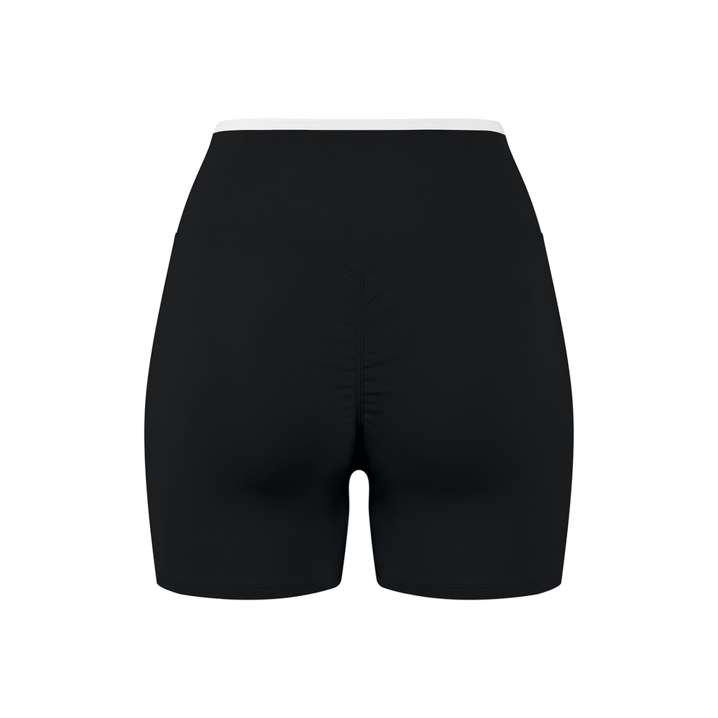 Women’s High Rise Color Block Yoga Shorts