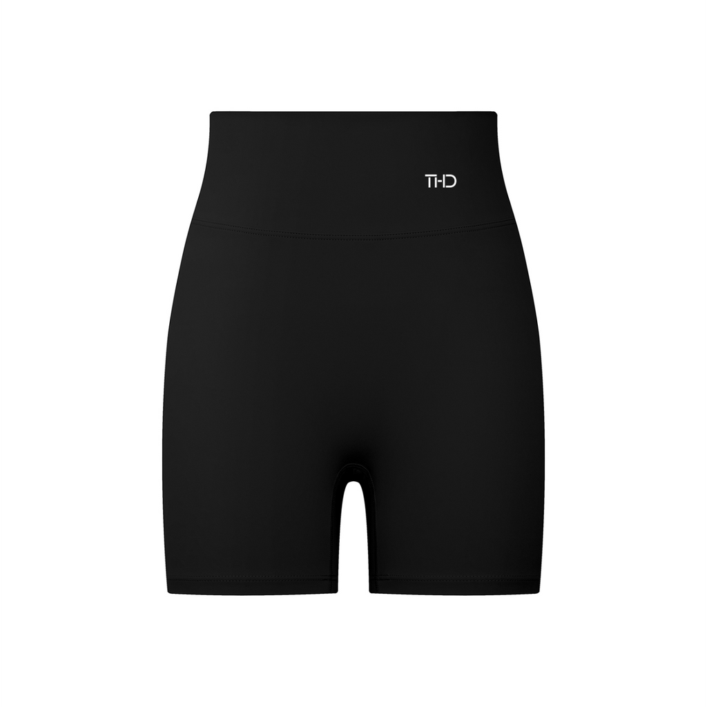 High-Waisted Blend Biker Shorts