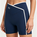 Women’s High Rise Color Block Yoga Shorts