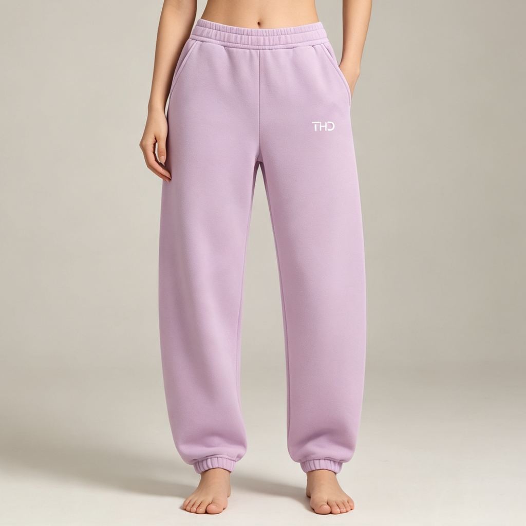 Unisex Barrel Leg Sweatpants