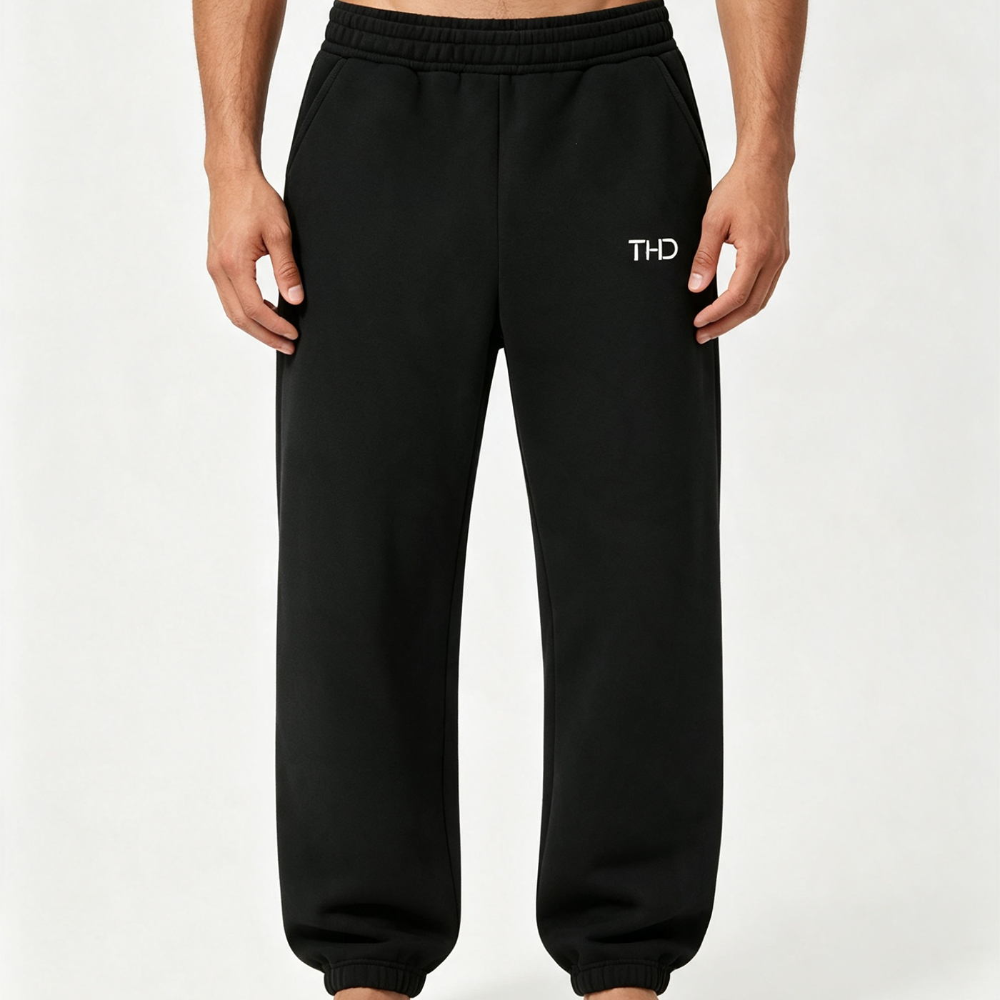 Unisex Barrel Leg Sweatpants