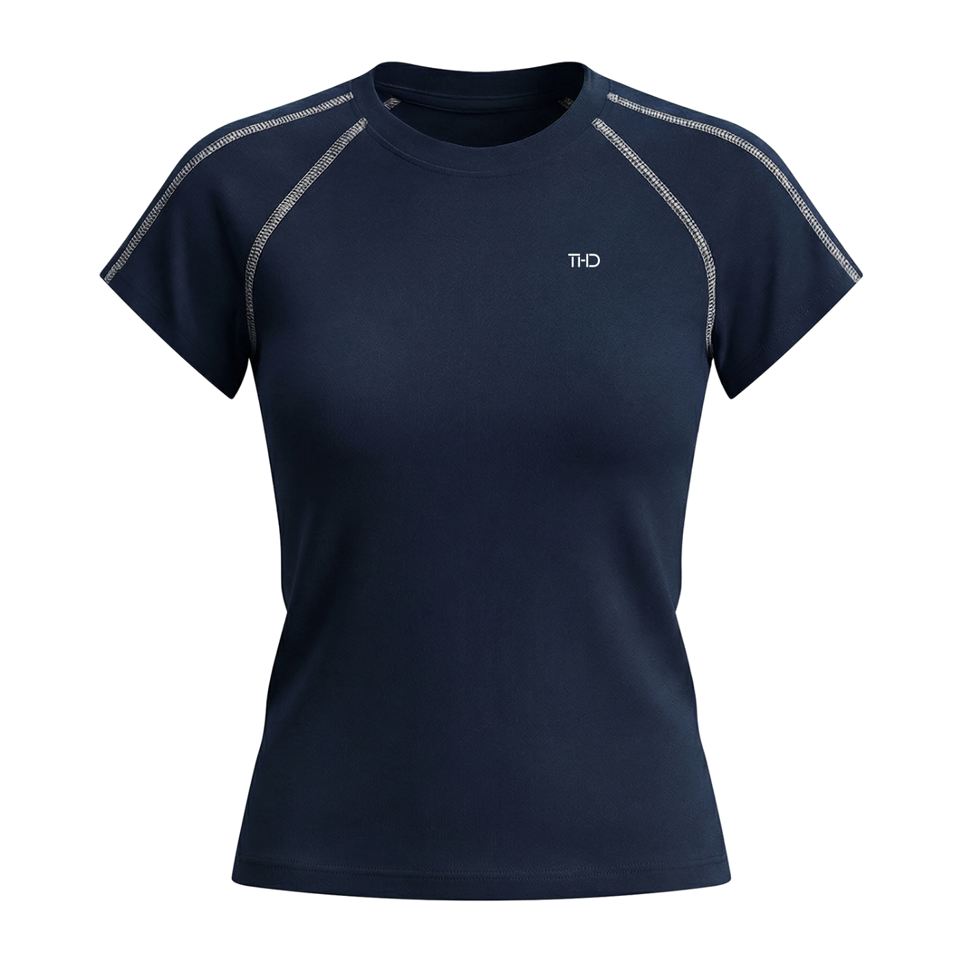 Contrast Stitch Raglan T-Shirt