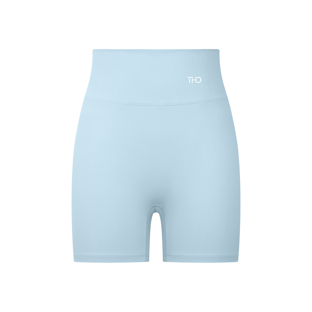 High-Waisted Blend Biker Shorts