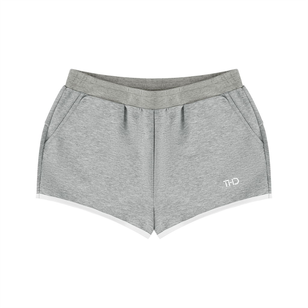 Women's Retro Contrast Binding Shorts