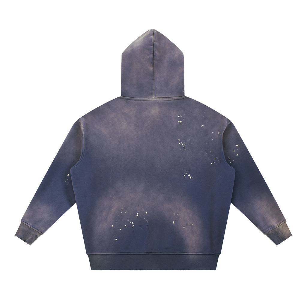 Vintage Paint Splatter Hoodie